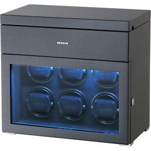 Benson Black Series II 6 Carbon Fiber watch winder