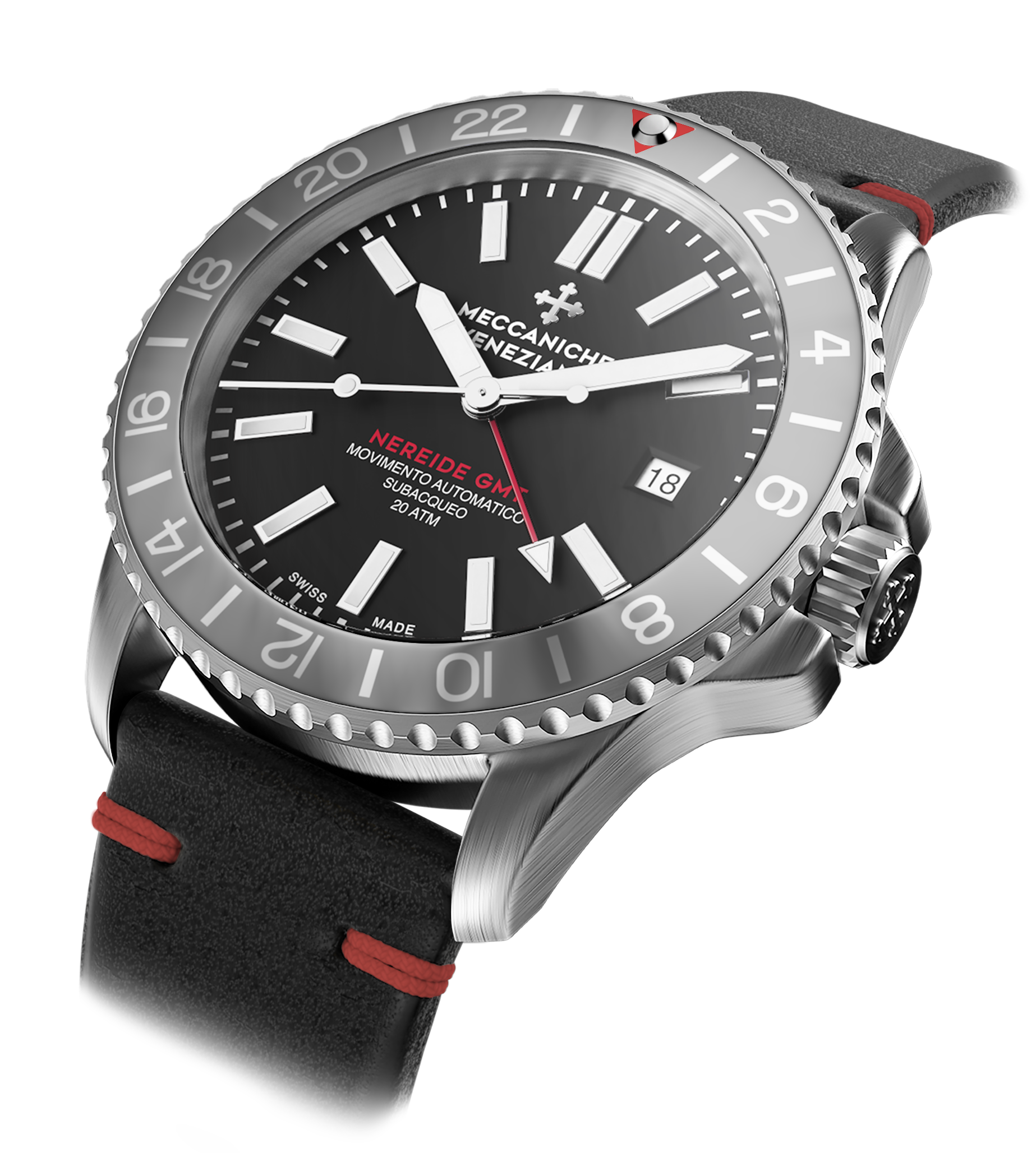 Meccaniche Veneziane Nereide GMT watch