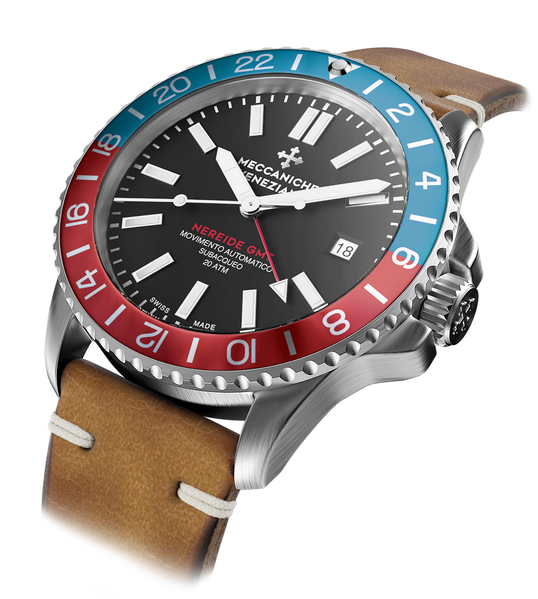 Meccaniche Veneziane Nereide GMT watches