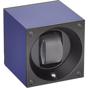 Swiss Kubik Aluminium Navy Blue watch winder