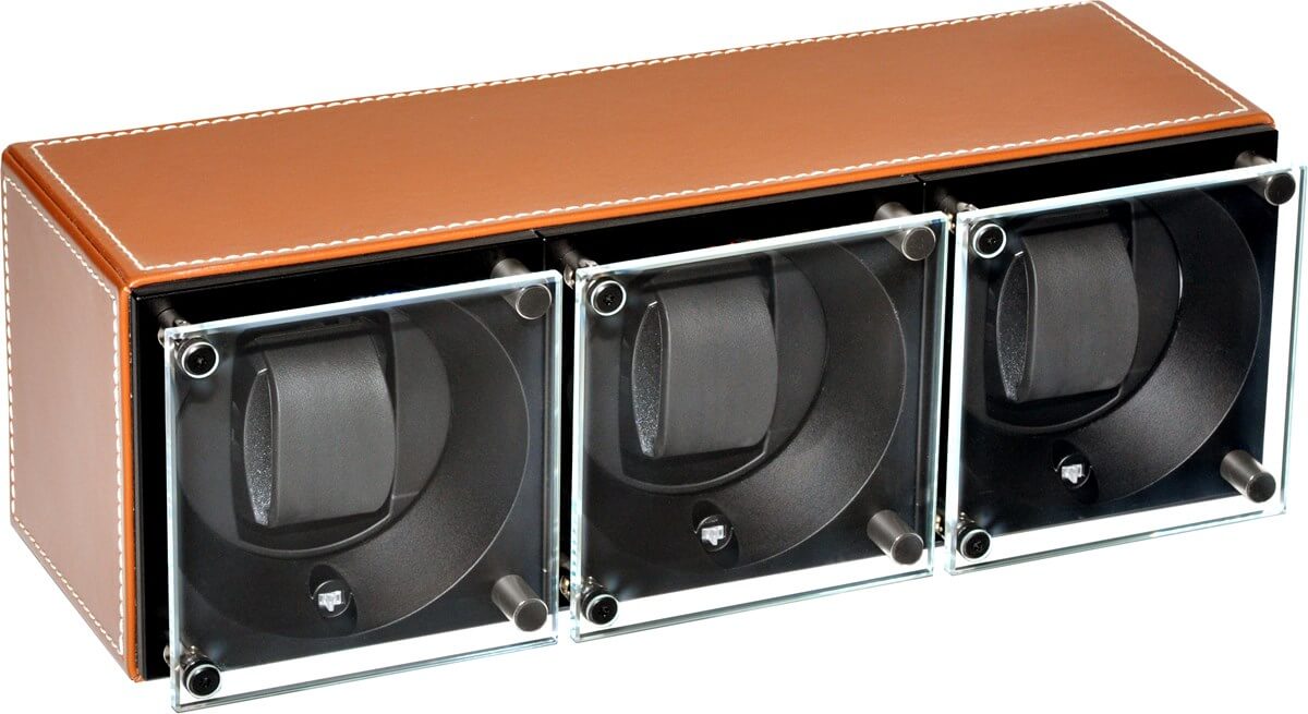 Swiss Kubik Triple watch winder