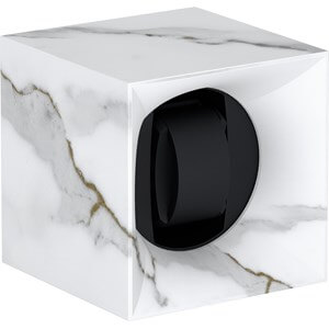 Swiss Kubik Startbox Metamorphik Carrare White watch winder