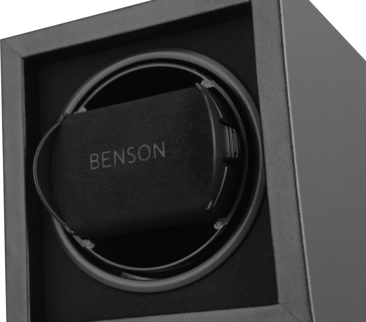 Benson Compact 1.17. Black Leather photo 2