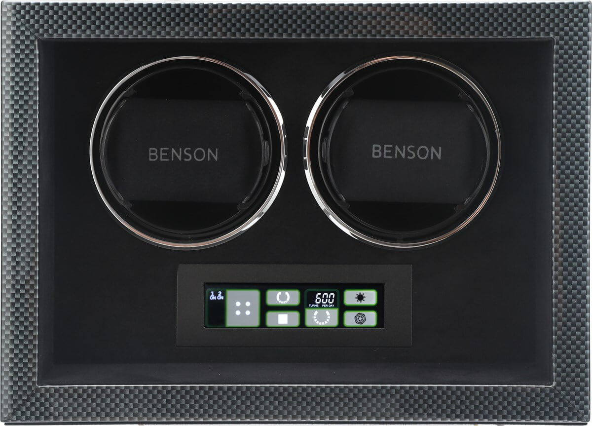 Benson Compact Double 2.CF Watchwinder