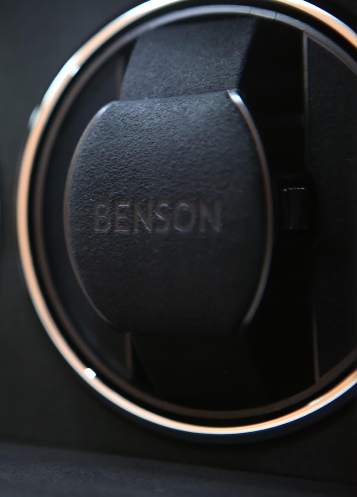 Benson Swiss Series Single 1.20 Black Leather photo 5